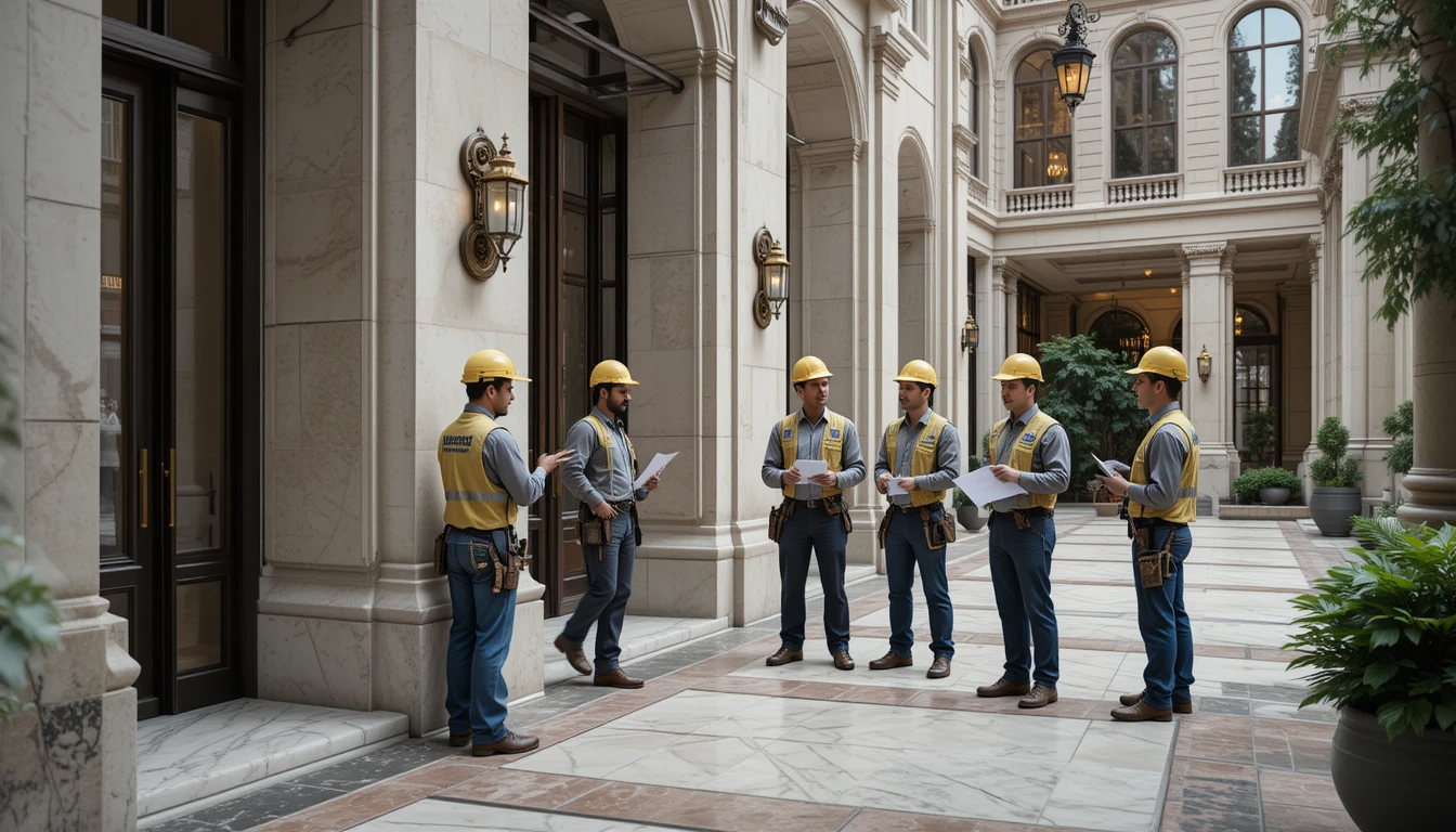 Masonry Repair & Maintenance Training for Five-Star Hotels
