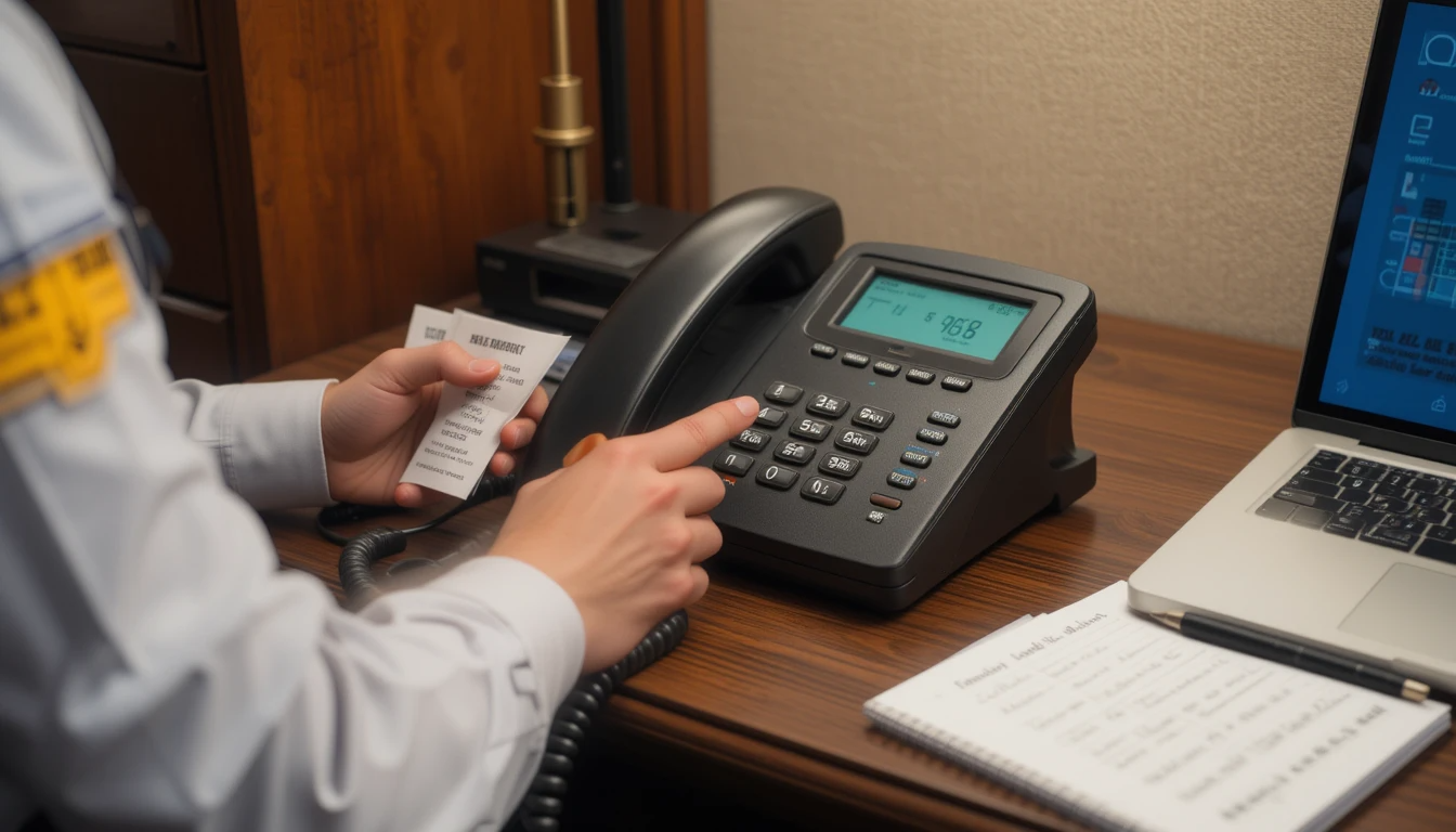 Training for Programming Speed Dialing on analog telephone