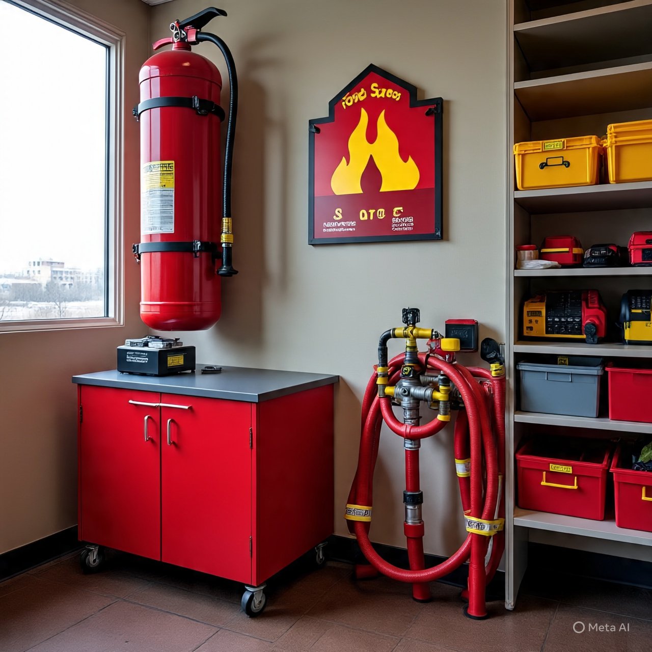 Fire fighting essentials are a critical part of hotel engineering,