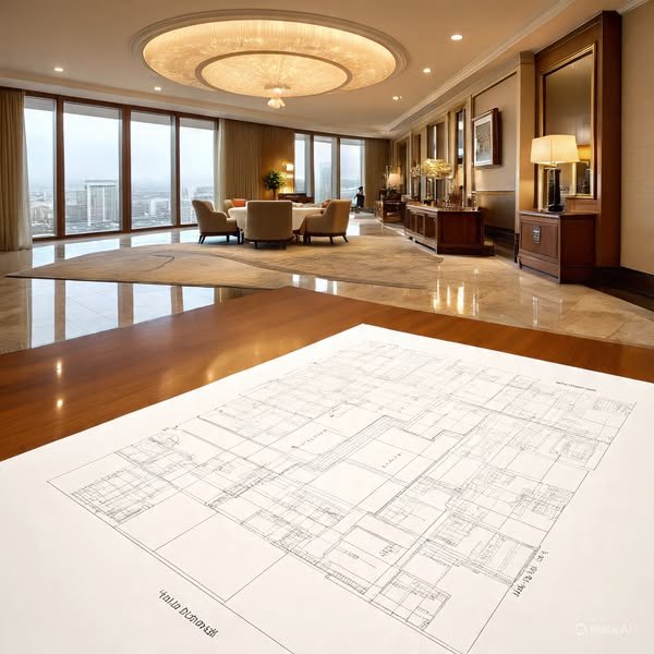 Five star hotel Engineering Drawings and Documentation